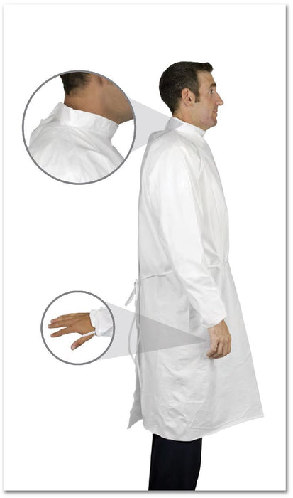 Carter-Health Sterile Clean Room Gowns - GOWN, CLEANROOM, STERILE, BACK CLOSURE, XL - TCBA54ST-XL