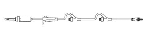  Pre-Pierced Y-Site, MicroClave® Clear