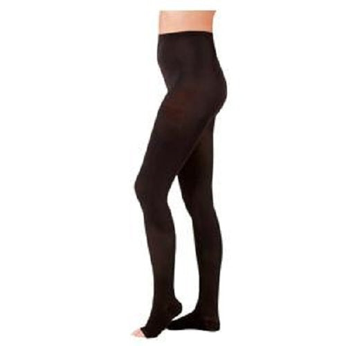 Juzo Soft Compression Pantyhose 20 to 30 mmHg, Size 1 Petite, Black