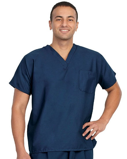 Fashion Seal Healthcare Unisex Fashion Poplin Fashion Scrub Shirt