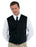 Fashion Seal Healthcare Unisex Econo Vest Black