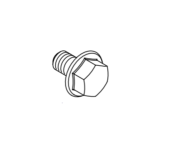 Midmark 250/253 LED Exam Lights, Accessories and Parts - Exam Light Accessory, 253 Spline Exam Light Bolt Mount - 040-0312-79