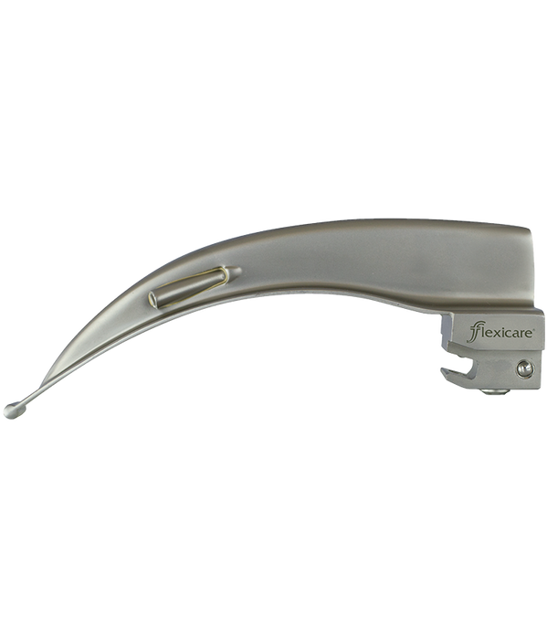 Flexicare Wisconsin Fiber Optic Blades - Wisconsin Fiber Optic Laryngoscope Blade, Size 4 - 040-924U