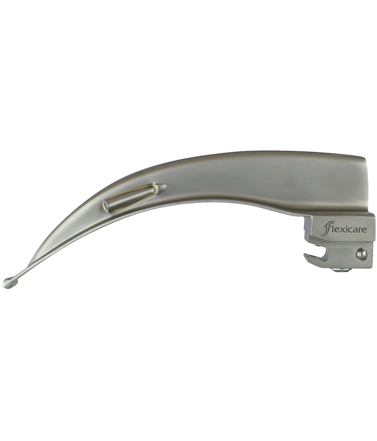 Flexicare Wisconsin Fiber Optic Blades - Wisconsin Fiber Optic Laryngoscope Blade, Size 4 - 040-924U