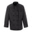 Vf Workwear-Div / Vf Imagewear (W) Black Chef Coats - Unisex Chef's Coat with Knotted Buttons, Black, Size 5XL - 0427BK5XL