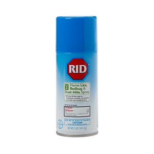 Bayer Healthcare RID Home Lice, Bed Bug and Dust Mite Spray - RID Lice and Scabies Control Spray, 5 oz. - 00743-0042-11