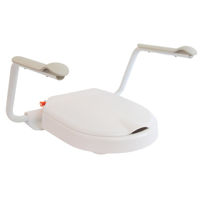 Etac Hi Loo Raised Toilet Seat with Armseat