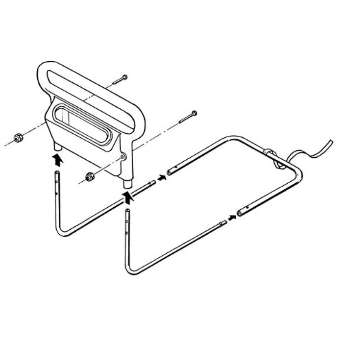 SP Ableware - Maddak Maddak AbleRise Bed Rail