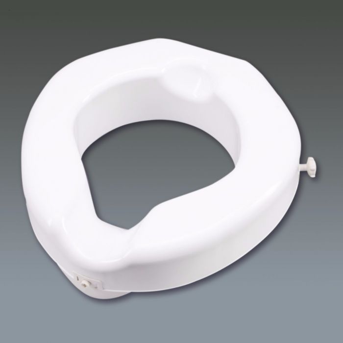 Carex Safe Lock Raised Toilet Seat