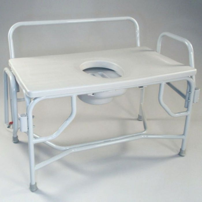 Patterson Medical Bariatric Drop Arm Commode