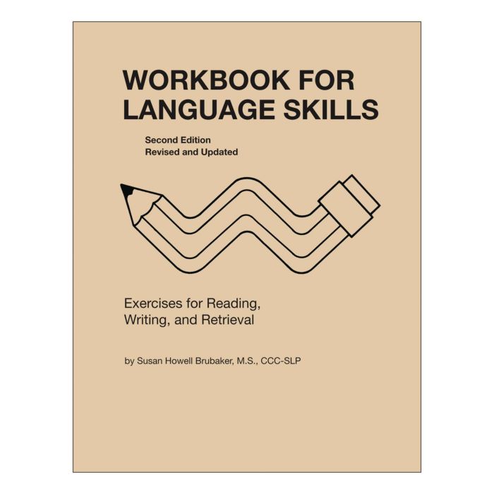 Patterson Medical Workbook for Language Skills