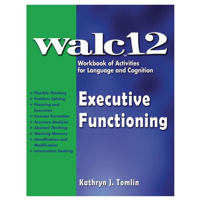 Patterson Medical WALC 12 Executive Functioning