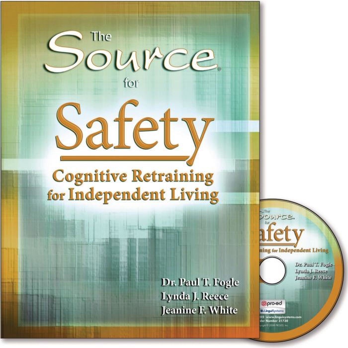 Patterson Medical The Source for Safety: Cognitive Retraining for Independent Living