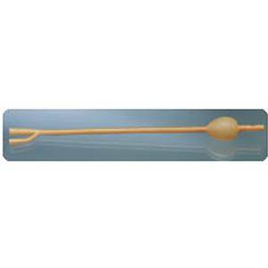 Bard Weber Rubber Rectal Catheter Double-lumen Design with Balloon 30Fr, Single-use, Non-sterile, Latex