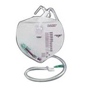 Bard Infection Control Urine Drainage Bag with Anti Reflux Chamber and Microbicidal Outlet Tube, 2000