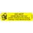 Label Paper Permanent Do Not Drink Milk 1 9/16" X 3/8" Yellow 500 Per Roll, 2 Rolls Per Box