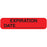 Label Paper Permanent Expiration Date 1 9/16" X 3/8" Red 500 Per Roll, 2 Rolls Per Box