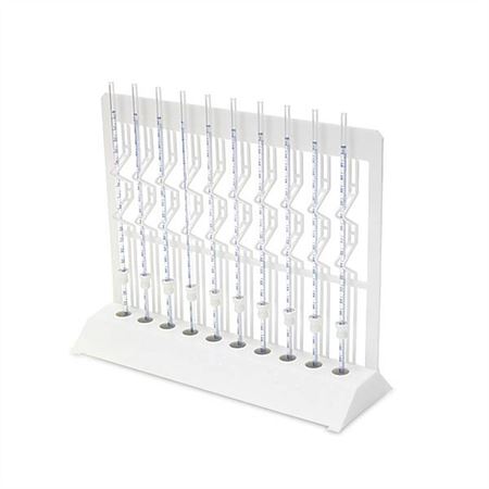 10-Place ESR Rack with Pipette Support Clamps