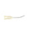 Eagle Labs Tri-Port Sub-Tenon Cannula - Tri-Port Sub-Tenon Cannula, Pair of 0.4 mm Ports, Open End, Curved, 19G x 1" - 100-19C