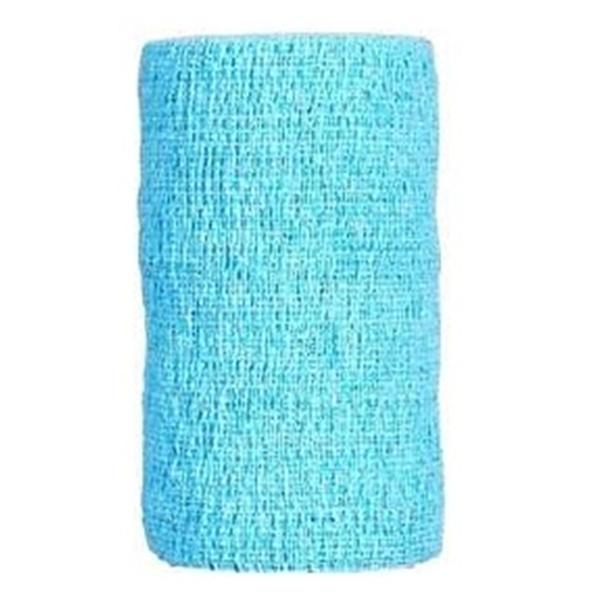 Andover Coated Products Bandage CoFlex 1"x5yd Compression Elastic Light Blue Ltx NS 30/Bx