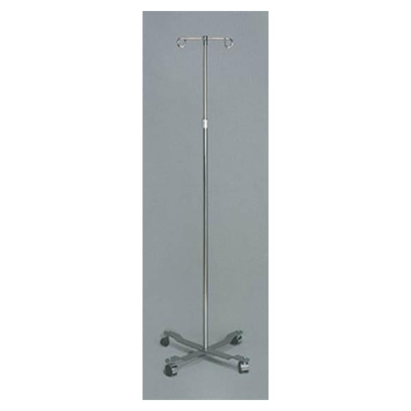 Dukal oration Stand IV Dukal 47-84" Chrome-Plated Steel Ea