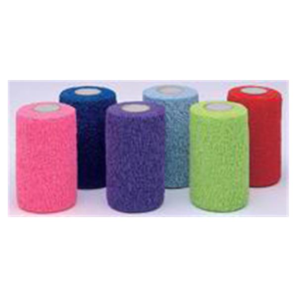 Andover Coated Products Bandage CoFlex 4"x5yd Compression Elastic Colorpack Ltx NS 18/Bx