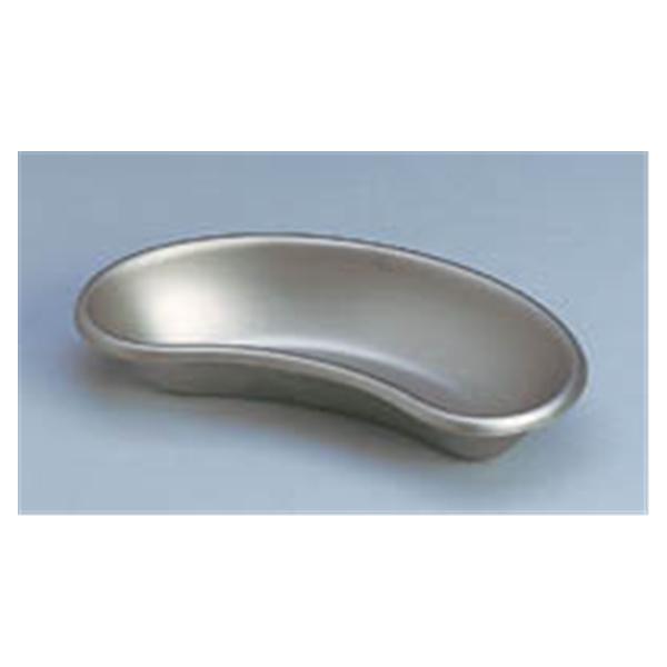 Medegen Medical Products Basin Emesis 12oz Stainless Steel Kidney 4-1/8x6-7/8" Silver Ea