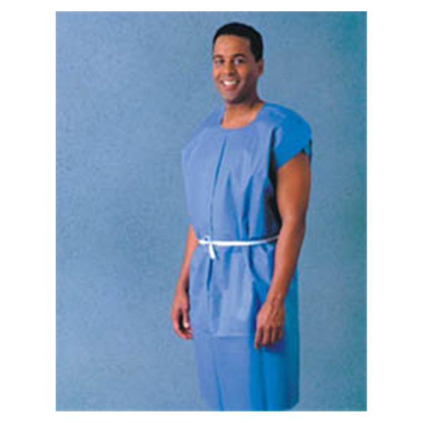 Tidi Products  Gown Exam 30 in x 42 in Blue 50/Ca (980831)