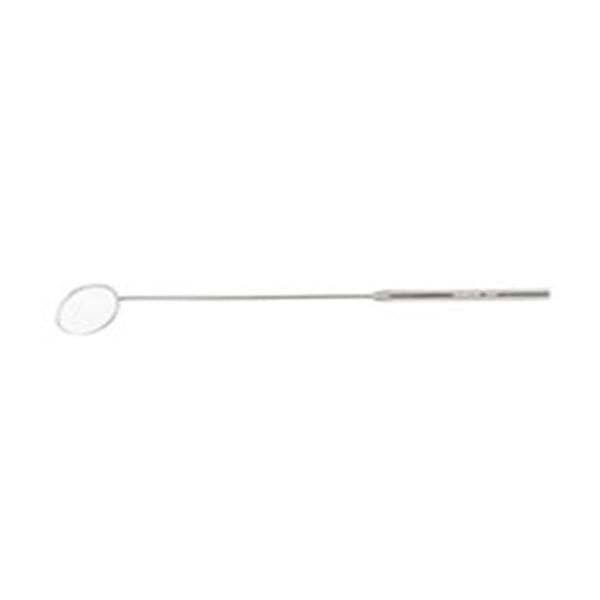 Miltex-Integra Miltex Laryngeal Mirror 28mm #7 Octagonal Threaded Stainless Steel Ea