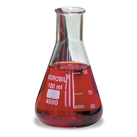 Glass Erlenmeyer Flasks 100mL