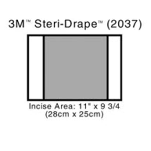 3M Medical Products Drape Surgical Steri-Drape Nfen 38x25 Sm Cln Strl 40/Ca