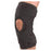 Mueller Sports Medicine Brace Wraparound Deluxe Knee Neoprene Black Size Large Left Ea