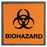 HPTC Biohazard Labels HCLS4x4 25/Pk