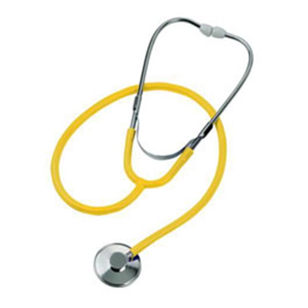 DMS Holdings Stethoscope Nurse Spectrum Yellow Adult 22" Ea