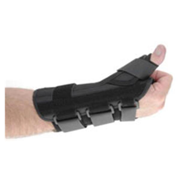 Ossur America-Royce Medical Splint Spica Form Fit Wrist/Thumb Black Size 8" Medium Left EA