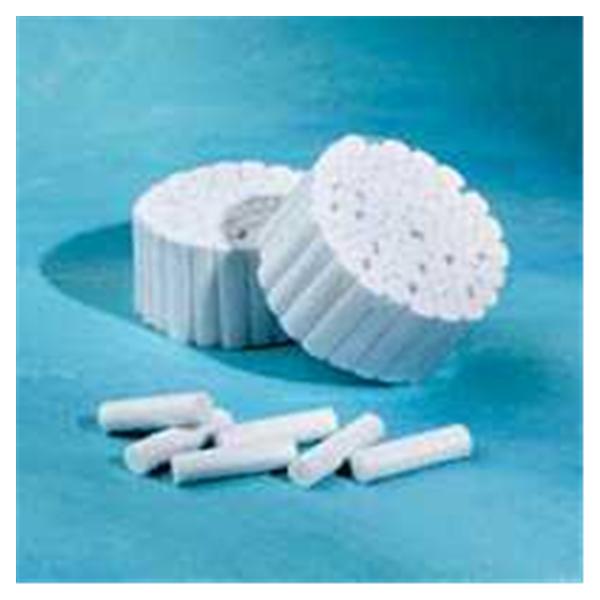 Henry Schein  Cotton Roll HSI Medium Size 2 Non Sterile 0.375 in 1.5 in 2000/Bx, 12 BX/CA (1025455)