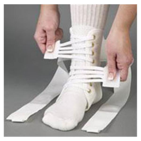 Medical Specialties Brace ASO Speed Lacer Ankle Nylon White Size Small Ea