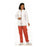 Fashion Seal Jacket Warm-Up 65% Polyester / 35% Cotton Unisex Wht Md 2Pckt Ea (7699-M)