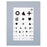 Graham-Field/Everest &Jennings Chart Illiterate Vision Testing 20' Testing Distance 14x9" Ea