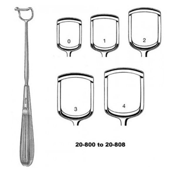 Miltex-Integra Miltex Curette Adenoid Barnhill 8-1/2" #2 15mm Blade Tip SS Ea