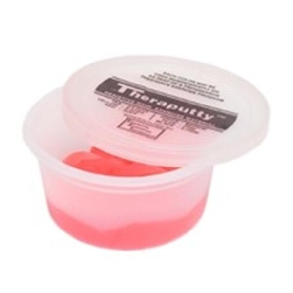 Fabrication Enterprises Putty Exercise CanDo Theraputty Red Soft 3oz Ea