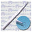 Acuderm Curette Dermal 4mm 4mm Loop Tip Stainless Steel Disposable 25/Bx