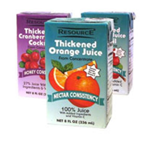 Nestle Healthcare Nutrition Resource Thickened Juice Orange 8oz 27/Ca