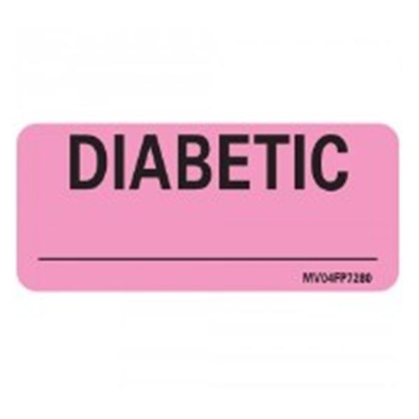 TimeMed a Div of PDC Diabetic Label 2-1/4x1" Ea Ea