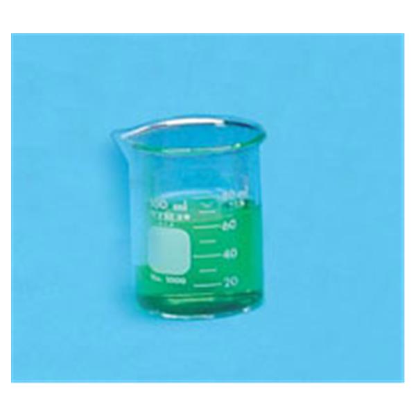 Health Care Logistics Pyrex Beaker Glass Pour Spout 100mL Ea