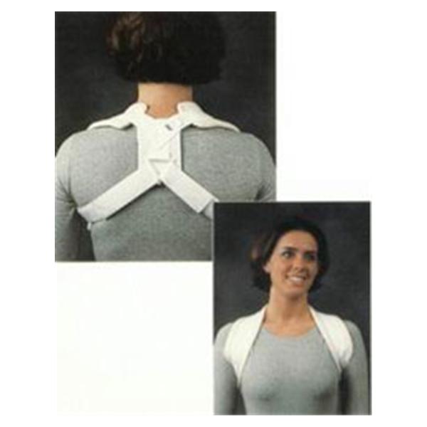 Bird & Cronin Brace Comfor Adult Clavicle Felt White Size Large Ea