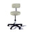 Midmark oration Stool Exam Ritter Value Series MsGrn 5 Lg/Cstr Bckrst Blk BS EA