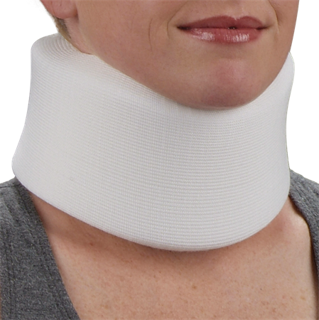 Deroyal Industries  Collar Adult Cervical Foam White Ea (1063-03)