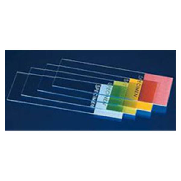 Fisher Scientific  ColorFrost Chemical Resistant Microscope Slide 3x1x1 Blu 144/Pk