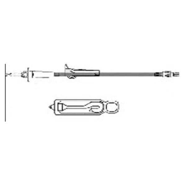 Icu Medical IV Administration Set 41" 15 Drops/mL Priming Volume 4.7mL 25/Ca